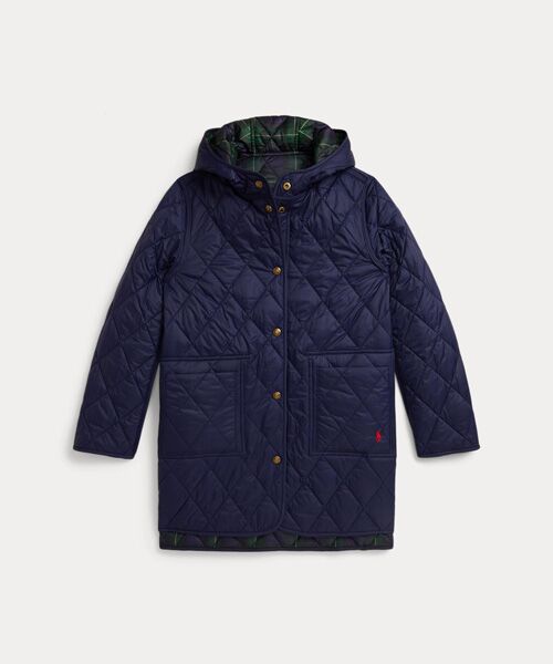 POLO RALPH LAUREN / ポロ ラルフ ローレン その他アウター | (ガールズ 7才～16才)チェック キルテッド リバーシブル フーデッド ジャケット | 詳細2