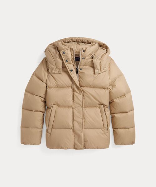 POLO RALPH LAUREN / ポロ ラルフ ローレン ダウンジャケット・ベスト | (ガールズ 7才～16才)ダウン フーデッド ジャケット | 詳細1