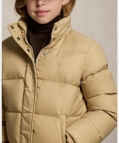 POLO RALPH LAUREN / ポロ ラルフ ローレン ダウンジャケット・ベスト | (ガールズ 7才～16才)ダウン フーデッド ジャケット | 詳細4