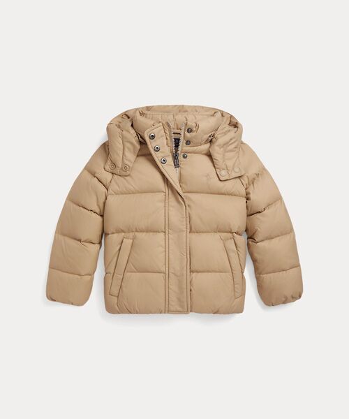 POLO RALPH LAUREN / ポロ ラルフ ローレン ダウンジャケット・ベスト | (ガールズ 2才～6才)ダウン フーデッド ジャケット | 詳細1