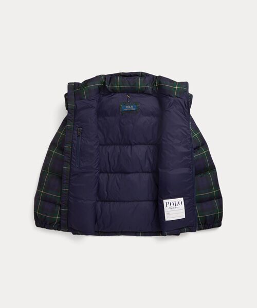 POLO RALPH LAUREN / ポロ ラルフ ローレン ダウンジャケット・ベスト | (ボーイズ 8才～20才)チェック ダウン フーデッド ジャケット | 詳細3