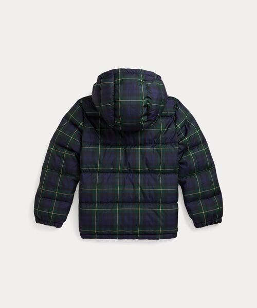 POLO RALPH LAUREN / ポロ ラルフ ローレン ダウンジャケット・ベスト | (ボーイズ 8才～20才)チェック ダウン フーデッド ジャケット | 詳細1