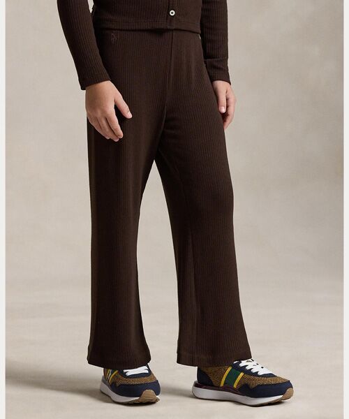 POLO RALPH LAUREN / ポロ ラルフ ローレン その他パンツ | (ガールズ 2才～6才)リブ ワイドレッグ パンツ | 詳細3