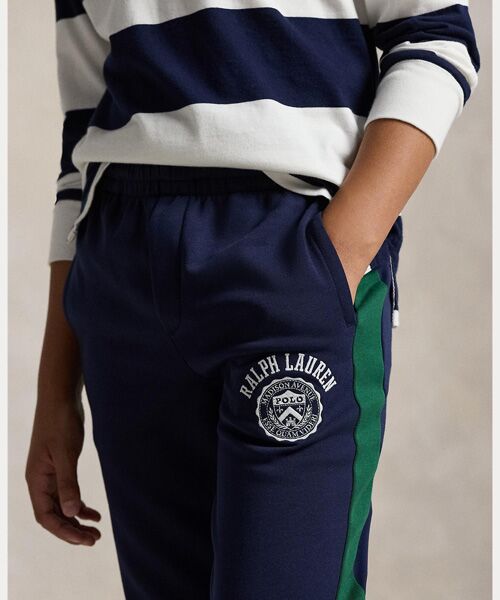 POLO RALPH LAUREN / ポロ ラルフ ローレン その他パンツ | (ボーイズ 8才~20才)ロゴ クレスト ダブルニット ジョガー パンツ | 詳細4