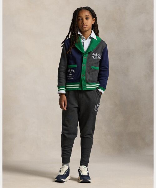 POLO RALPH LAUREN / ポロ ラルフ ローレン その他パンツ | (ボーイズ 8才~20才)ロゴ フリース ジョガー パンツ(020グレー)