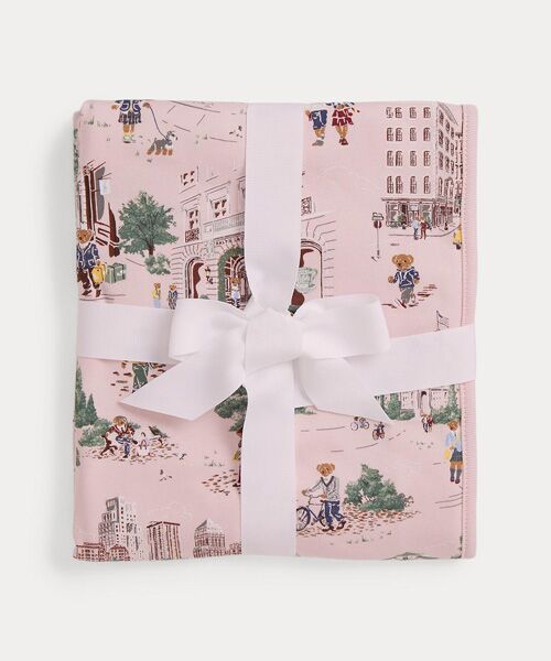 POLO RALPH LAUREN / ポロ ラルフ ローレン ベビー・キッズグッズ | (ベビー)Polo ベア コットン インターロック ブランケット | 詳細1