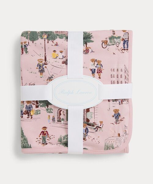 POLO RALPH LAUREN / ポロ ラルフ ローレン ベビー・キッズグッズ | (ベビー)Polo ベア コットン インターロック ブランケット | 詳細2