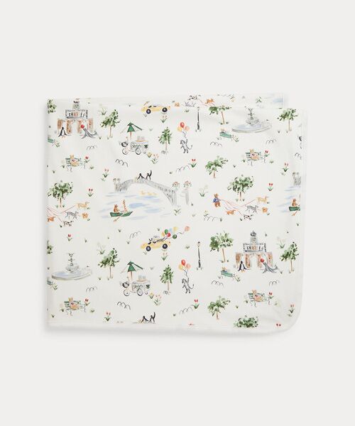 POLO RALPH LAUREN / ポロ ラルフ ローレン ベビー・キッズグッズ | (ベビー)RL ベビー x Riley Sheehey コットン ブランケット（999マルチカラー）