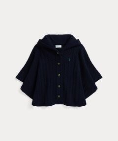 POLO RALPH LAUREN / ポロ ラルフ ローレン ベビー・キッズウエア | (ベビー)ミニケーブル コットン フーデッド ポンチョ