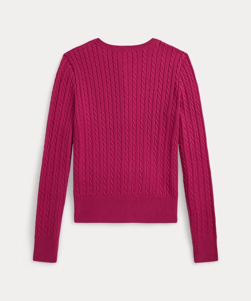 POLO RALPH LAUREN / ポロ ラルフ ローレン カーディガン・ボレロ | (ガールズ 7才～16才)ミニケーブル コットン カーディガン | 詳細1