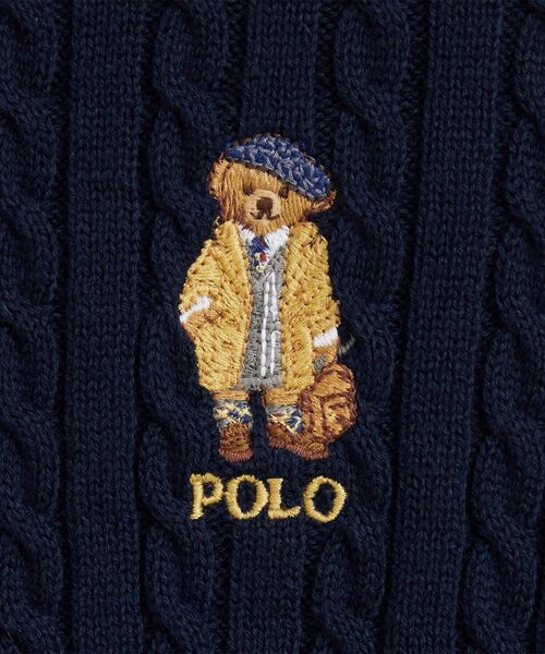POLO RALPH LAUREN / ポロ ラルフ ローレン カーディガン・ボレロ | (ガールズ 7才～16才)Polo ベア ミニケーブル コットン カーディガン | 詳細2