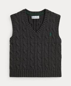 POLO RALPH LAUREN / ポロ ラルフ ローレン ベビー・キッズウエア | (ベビー)ケーブルニット コットン セーター ベスト