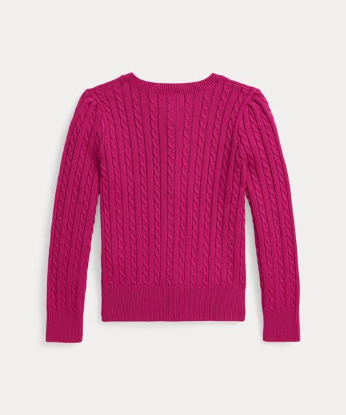 POLO RALPH LAUREN / ポロ ラルフ ローレン カーディガン・ボレロ | (ガールズ 2才～6才)ミニケーブル コットン カーディガン | 詳細1