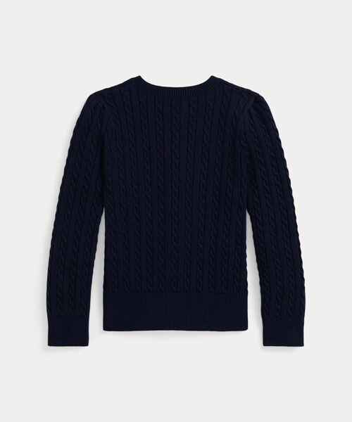 POLO RALPH LAUREN / ポロ ラルフ ローレン カーディガン・ボレロ | (ガールズ 2才～6才)Polo ベア ミニケーブル コットン カーディガン | 詳細1