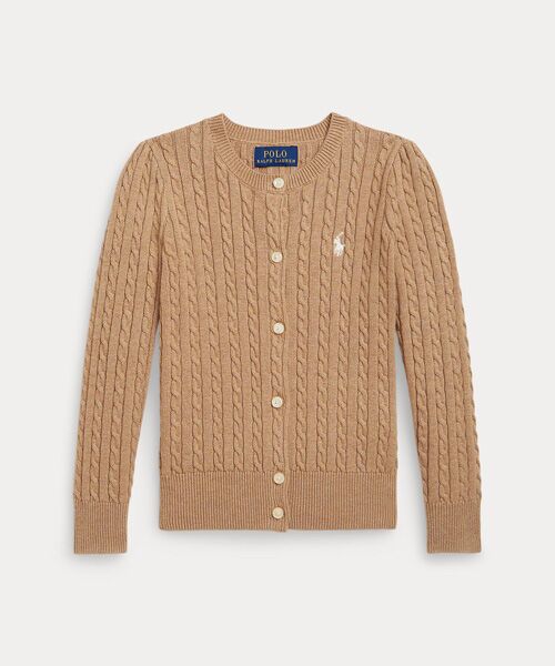 POLO RALPH LAUREN / ポロ ラルフ ローレン カーディガン・ボレロ | (ガールズ 2才～6才)ミニケーブル コットン カーディガン | 詳細1