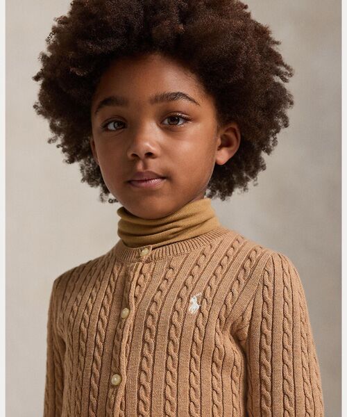 POLO RALPH LAUREN / ポロ ラルフ ローレン カーディガン・ボレロ | (ガールズ 2才～6才)ミニケーブル コットン カーディガン | 詳細4
