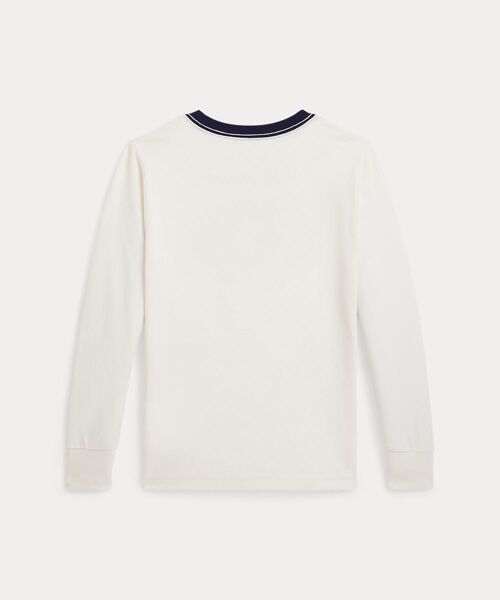 POLO RALPH LAUREN / ポロ ラルフ ローレン Tシャツ | (ボーイズ 2才～7才)ロゴ コットン ロングスリーブ Tシャツ | 詳細1