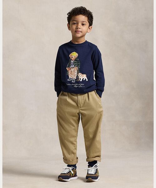 POLO RALPH LAUREN / ポロ ラルフ ローレン Tシャツ | (ボーイズ 2才～7才)Polo ベア コットン ロングスリーブ Tシャツ | 詳細3