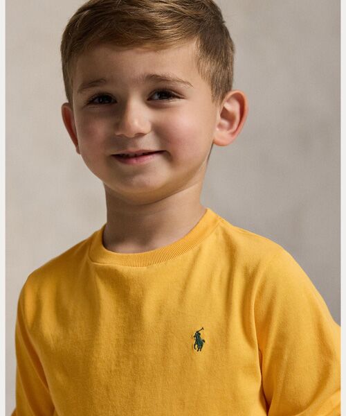 POLO RALPH LAUREN / ポロ ラルフ ローレン Tシャツ | (ボーイズ 2才～7才)コットン ジャージー ロングスリーブ Tシャツ | 詳細4