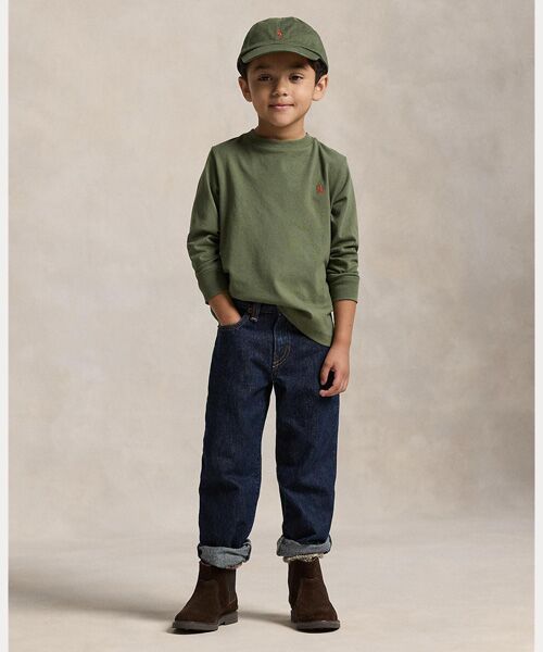 POLO RALPH LAUREN / ポロ ラルフ ローレン Tシャツ | (ボーイズ 2才~7才)コットン ジャージー ロングスリーブ Tシャツ | 詳細3