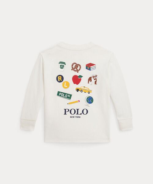 POLO RALPH LAUREN / ポロ ラルフ ローレン ベビー・キッズウエア | (ベビー)コットン ジャージー ロングスリーブ グラフィック Tシャツ | 詳細1