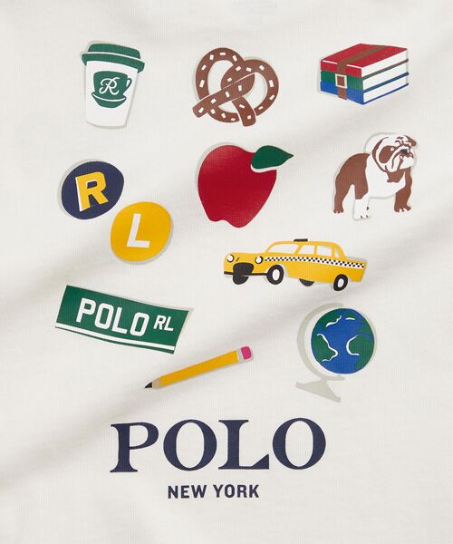 POLO RALPH LAUREN / ポロ ラルフ ローレン ベビー・キッズウエア | (ベビー)コットン ジャージー ロングスリーブ グラフィック Tシャツ | 詳細2