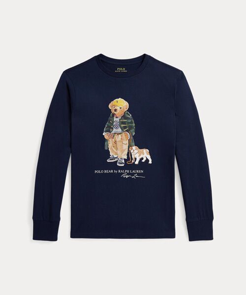 POLO RALPH LAUREN / ポロ ラルフ ローレン Tシャツ | (ボーイズ 8才～20才)Polo ベア コットン ロングスリーブ Tシャツ | 詳細1