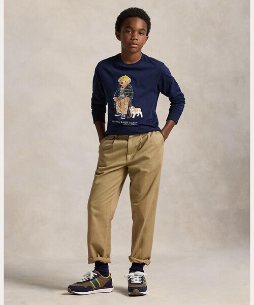 POLO RALPH LAUREN / ポロ ラルフ ローレン Tシャツ | (ボーイズ 8才～20才)Polo ベア コットン ロングスリーブ Tシャツ | 詳細3
