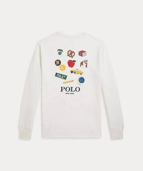 POLO RALPH LAUREN / ポロ ラルフ ローレン Tシャツ | (ボーイズ 8才～20才)コットン ロングスリーブ グラフィック Tシャツ | 詳細1