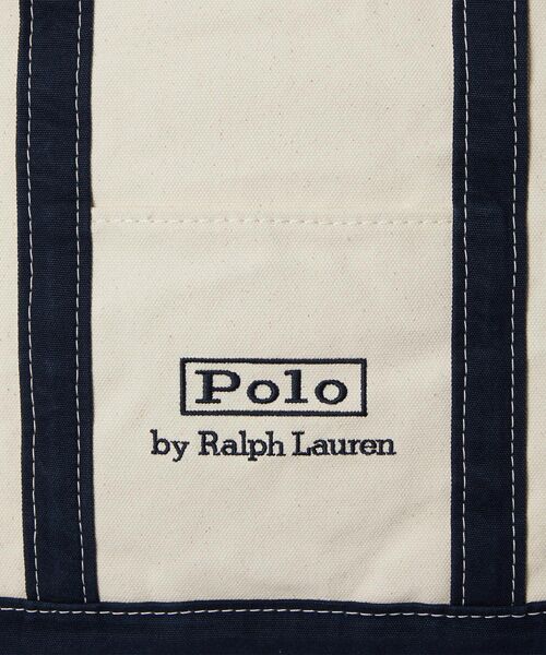 POLO RALPH LAUREN / ポロ ラルフ ローレン トートバッグ | ロゴ キャンバス ミディアム トート | 詳細4
