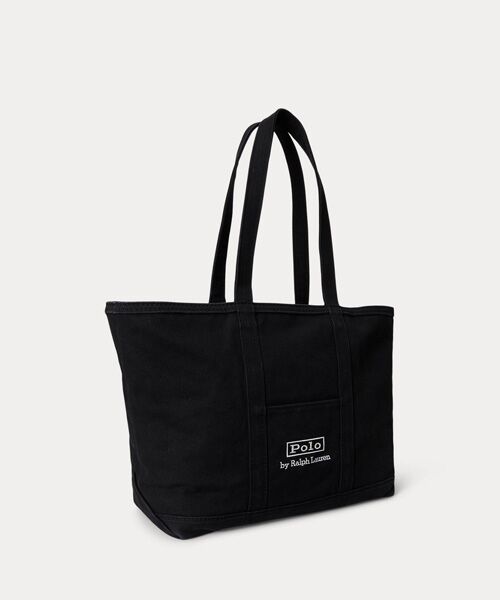 POLO RALPH LAUREN / ポロ ラルフ ローレン トートバッグ | ロゴ キャンバス ミディアム トート | 詳細1