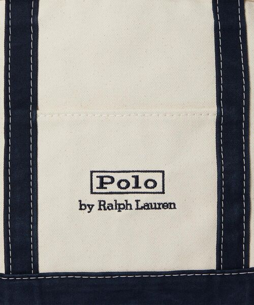 POLO RALPH LAUREN / ポロ ラルフ ローレン トートバッグ | ロゴ キャンバス スモール トート | 詳細4