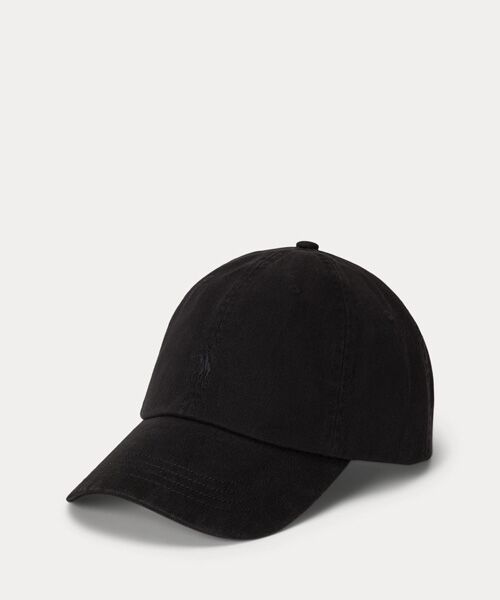 【新品】ポロ ラルフ ローレン　キャップ　黒 POLO RALPH LAUREN 新品 ポロ ラルフローレン Twill High-Crown