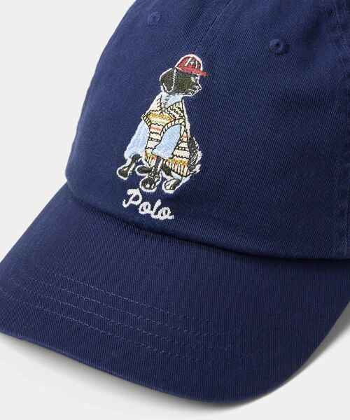 POLO RALPH LAUREN / ポロ ラルフ ローレン キャップ | ドッグエンブロイダリー ツイル ボール キャップ | 詳細2