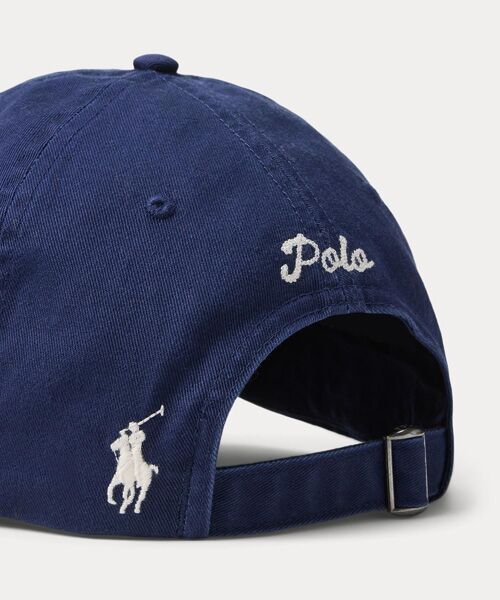 POLO RALPH LAUREN / ポロ ラルフ ローレン キャップ | ドッグエンブロイダリー ツイル ボール キャップ | 詳細3