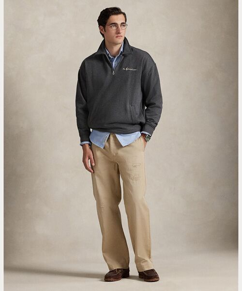 POLO RALPH LAUREN / ポロ ラルフ ローレン スウェット | リラックス フィット ロゴ フリース スウェットシャツ | 詳細2