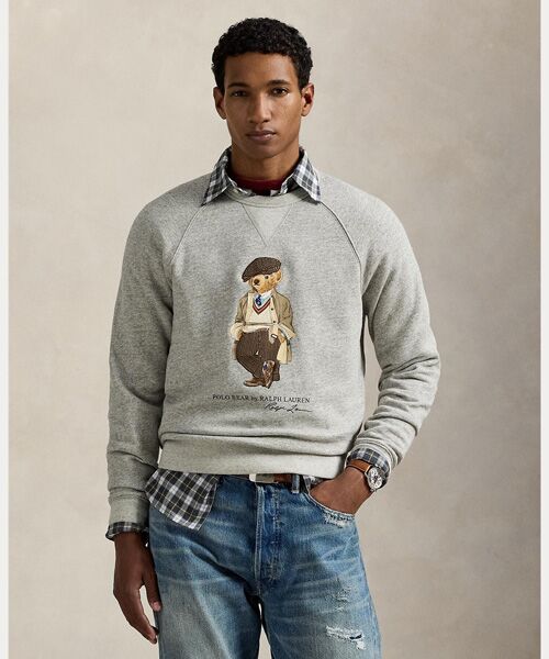 POLO RALPH LAUREN / ポロ ラルフ ローレン スウェット | Polo ベア フリース スウェットシャツ（020グレー）