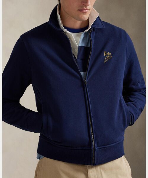 POLO RALPH LAUREN / ポロ ラルフ ローレン その他アウター | エンブロイダリー ループバック フリース ジャケット | 詳細4