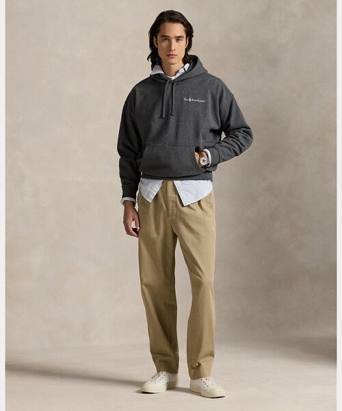 POLO RALPH LAUREN / ポロ ラルフ ローレン パーカー | リラックスド フィット ロゴ フリース フーディ | 詳細2