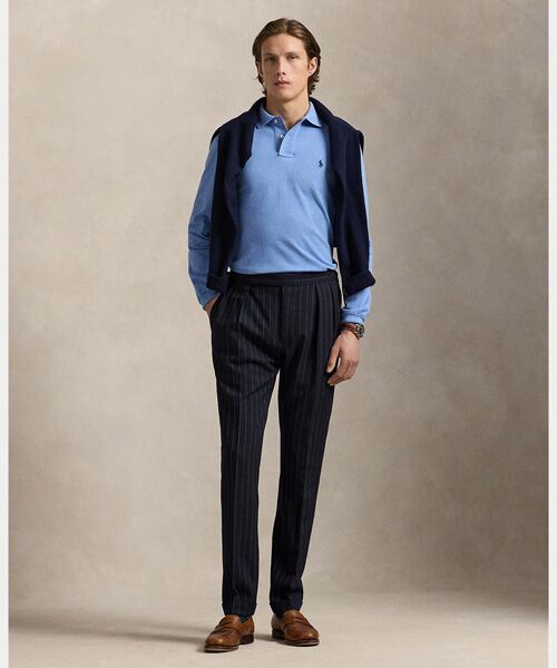 POLO RALPH LAUREN / ポロ ラルフ ローレン ポロシャツ | カスタム スリム ロングスリーブ ポロシャツ | 詳細2