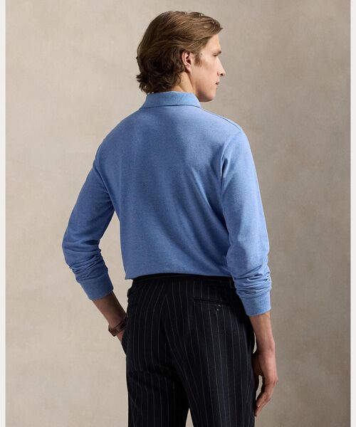POLO RALPH LAUREN / ポロ ラルフ ローレン ポロシャツ | カスタム スリム ロングスリーブ ポロシャツ | 詳細3