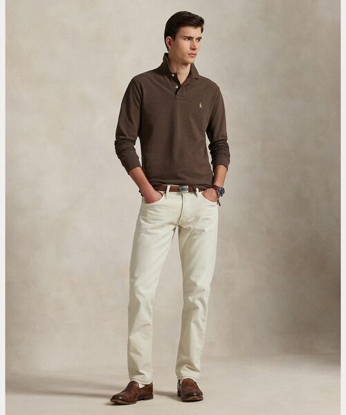 POLO RALPH LAUREN / ポロ ラルフ ローレン ポロシャツ | カスタム スリム ロングスリーブ ポロシャツ | 詳細2