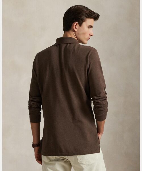 POLO RALPH LAUREN / ポロ ラルフ ローレン ポロシャツ | カスタム スリム ロングスリーブ ポロシャツ | 詳細3