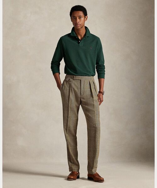 POLO RALPH LAUREN / ポロ ラルフ ローレン ポロシャツ | カスタム スリム ロングスリーブ ポロシャツ | 詳細2