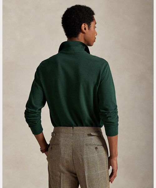 POLO RALPH LAUREN / ポロ ラルフ ローレン ポロシャツ | カスタム スリム ロングスリーブ ポロシャツ | 詳細3