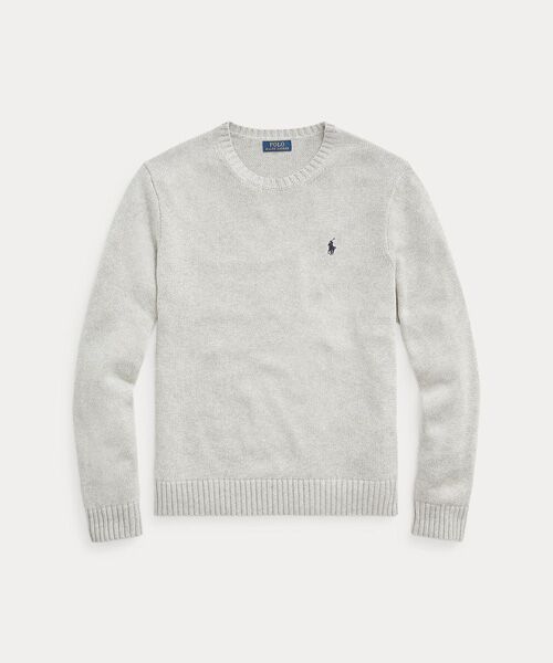 POLO RALPH LAUREN / ポロ ラルフ ローレン ニット・セーター | コットン クルーネック セーター | 詳細1