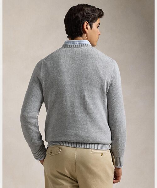 POLO RALPH LAUREN / ポロ ラルフ ローレン ニット・セーター | コットン クルーネック セーター | 詳細3