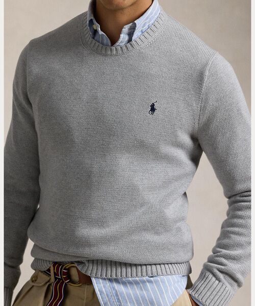 POLO RALPH LAUREN / ポロ ラルフ ローレン ニット・セーター | コットン クルーネック セーター | 詳細4