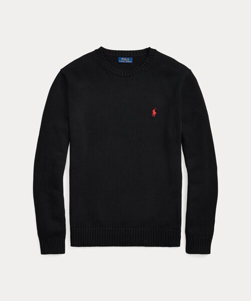 POLO RALPH LAUREN メンズ トップスニット コットン クルーネック セーター （ニット・セーター）｜POLO