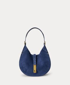 未使用/小難あり⭐︎ラルフローレン⭐︎レザー & ストロー ミディアム バッグ POLO RALPH LAUREN（ポロ ラルフ ローレン）の「レザー
